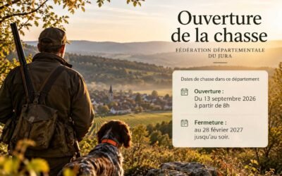 Ouverture de la chasse : Fédération départementale du Jura